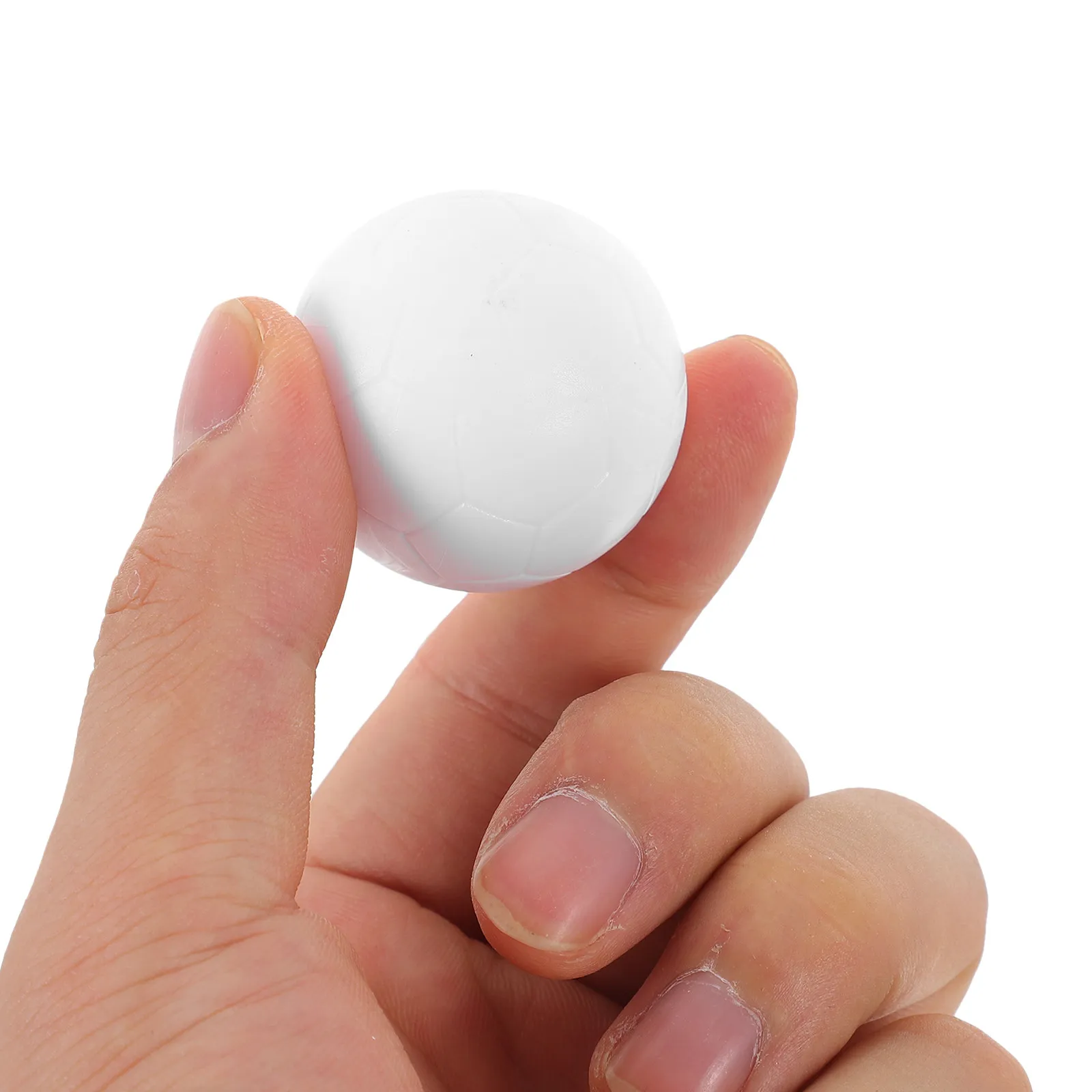 

6Pcs Tabletop Soccer Balls Foosball Table Replacement Mini Football Parts for Indoor Outdoor Games Accessories