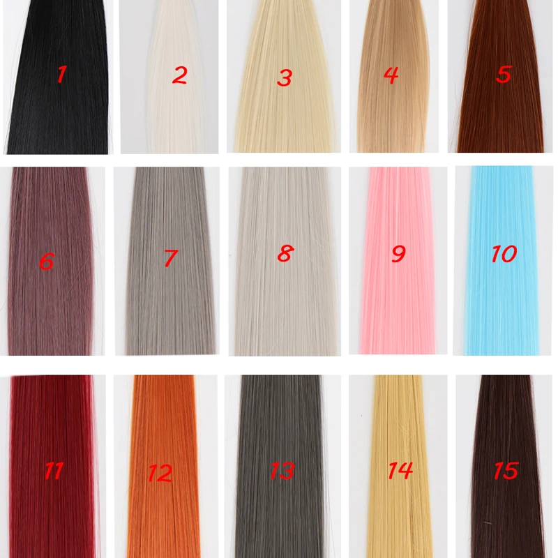 1/3 1/4 1/6 1/8  New Arrival Bjd SD Doll Wig High Temperature Wire Dark Coffee Long Beautiful Wavy For BJD Hair Wig