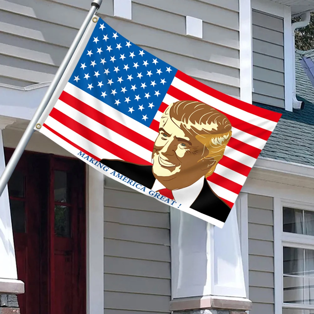 Victory Flag Keep America Great President Flag 1 Ply 5ft X3ft President Flags UV & Fade Resistant Donald Flag for Indoor Outdoor