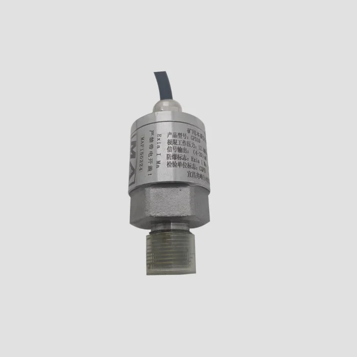 Thread connect explosion proof mining device pressure transmitter intrinsic safety