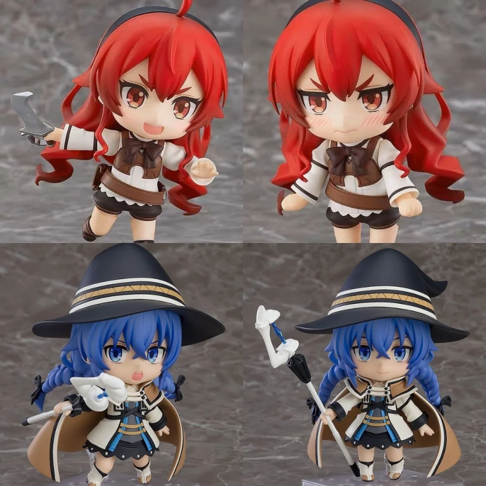 

Anime Character Jobless Reincarnation Figurine, Q-Version Eris And Roxy Cute Figurine Model Desktop Ornament Gift