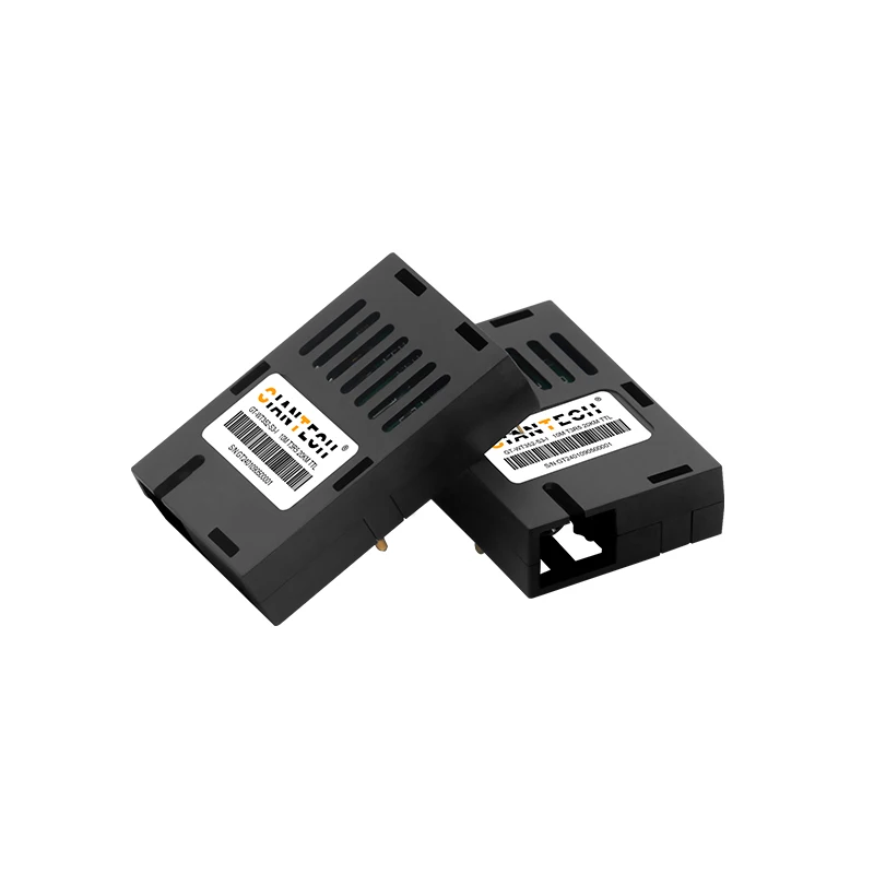 

GIANTECH 1X9 SC Industrial Grade Transceiver Fiber Optical Module 10M Single Mode Single Fiber 20KM 485/422 Single Chip