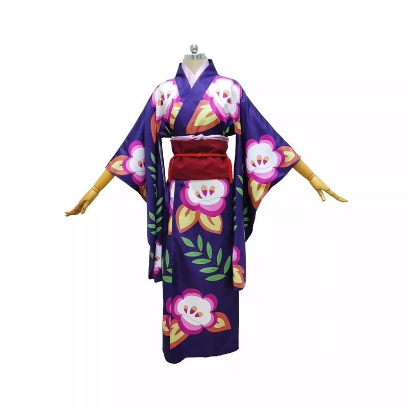 

My lord Ubuyashiki Kagaya Daughter Cosplay Ubuyashiki Nichika Costume Anime Women Kimono Sets Custom Size