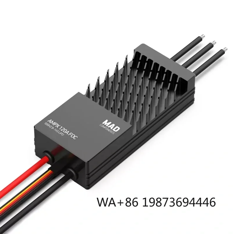 

FOC AMPX 120A 8-14S ESC Precise Control Multi-protection for DC Brushless Motor Electronic Speed Controller
