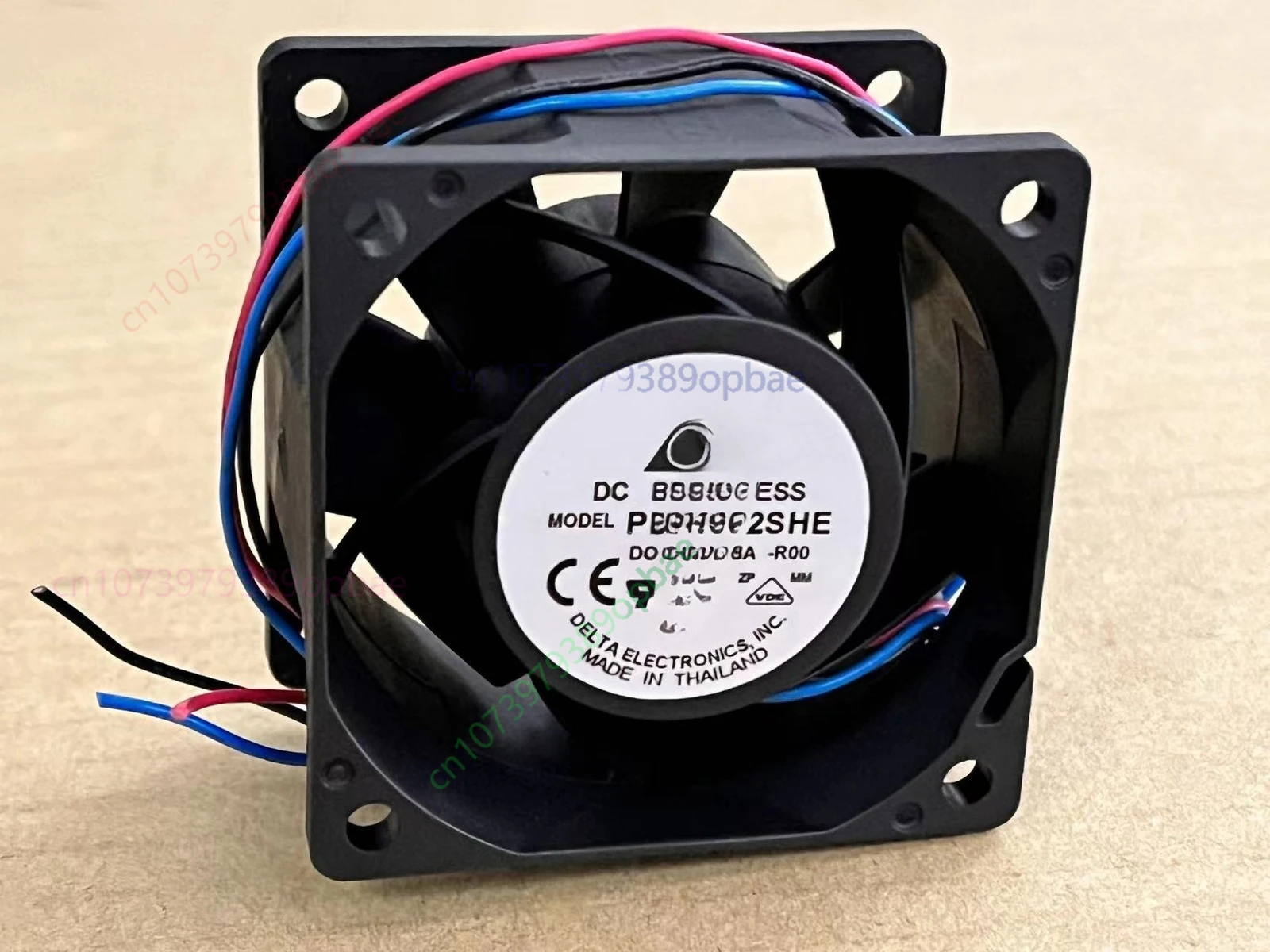 For DELTA PFB0612SHE-R00 12V 1.68A 6038 6cm / CM High Speed Cooling Fan 3-wire