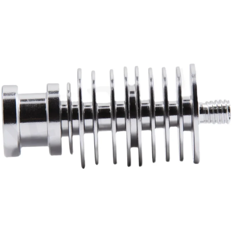 

3D Printer Accessory: Remote E3DV6 Hotend with Throat & Integrated Heat Sink Tube