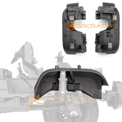 Front Wheel Cover Frame Frame Mudguard Inner Lining For 1/10 RC Crawler Car Traxxas TRX4 Defender TACTICAL UNIT