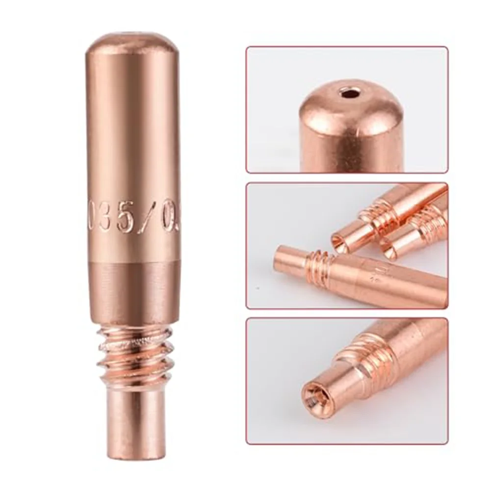 035 inch 09 mm MIG welding copper contact tip for Miller series DM100 DM250 diffFor users pack of 20 or 50 pcs