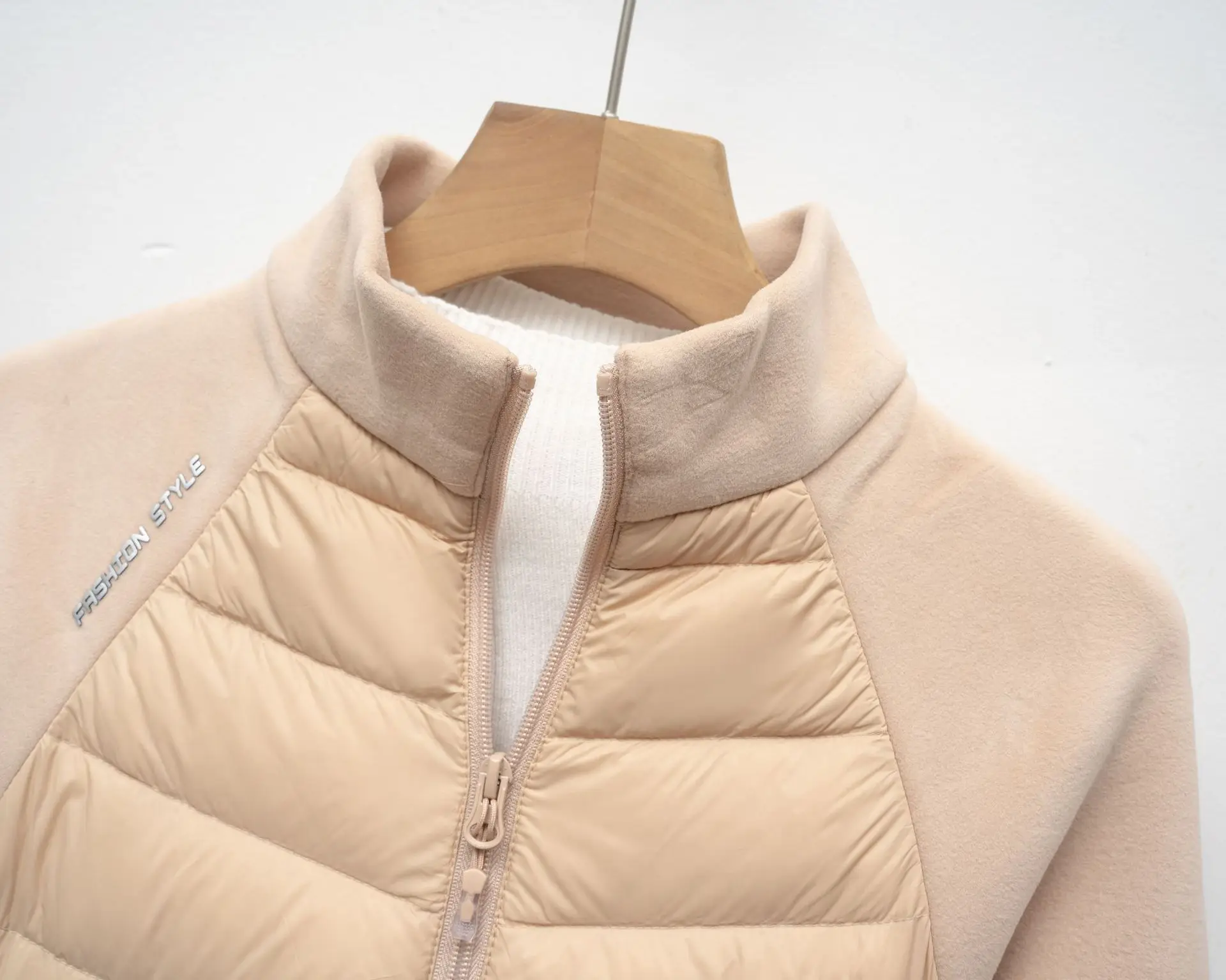 Woman Autumn Sporty Duck Down Coats Winter Stand Collar Jacket Ultra Lightweight Keep Warm Daily Jackets