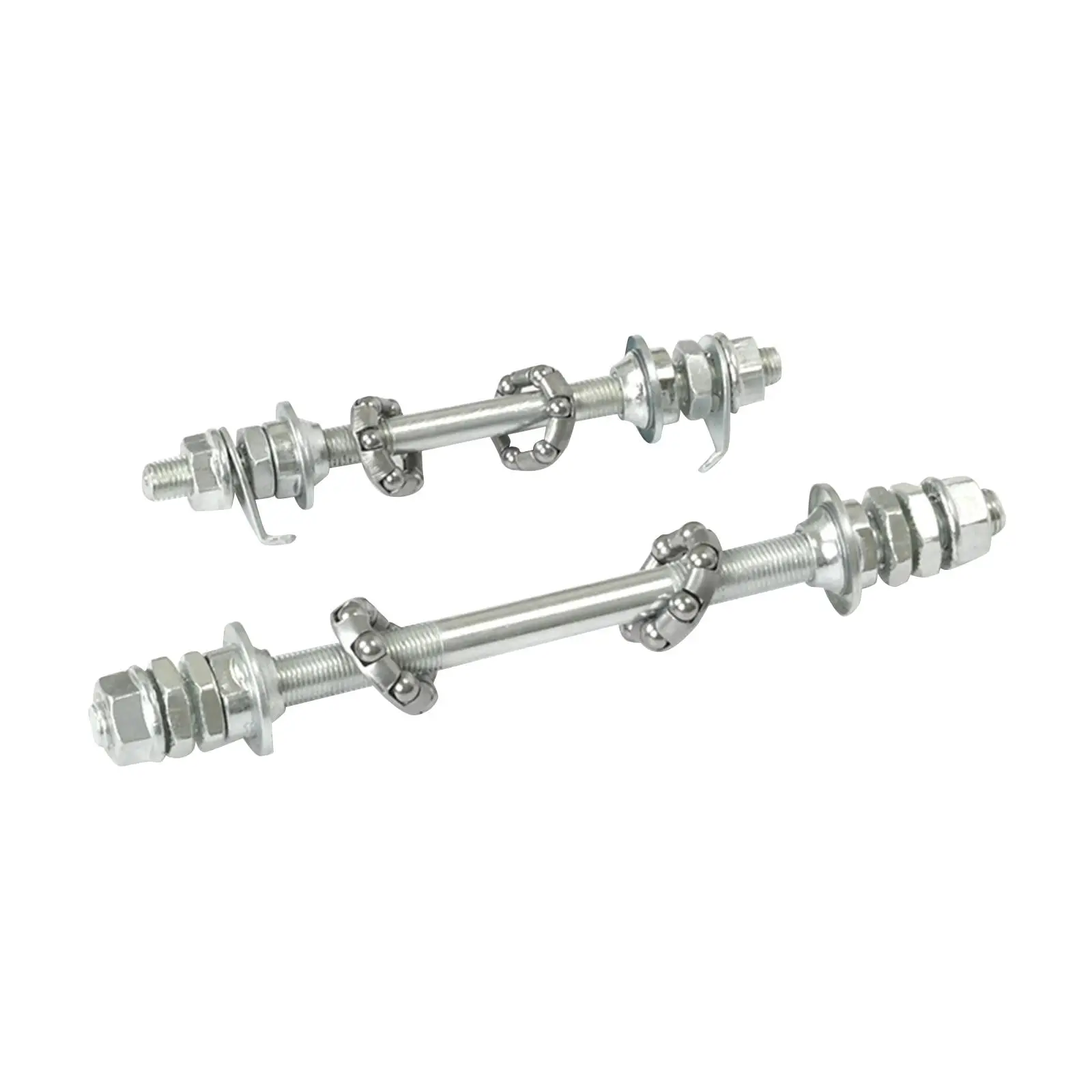 Langlebige Mountainbike Vorder- und Hinterachse 12,5cm 17,5cm Stahllager-Nabe für Rennrad Steckachsen-Ersatzteile