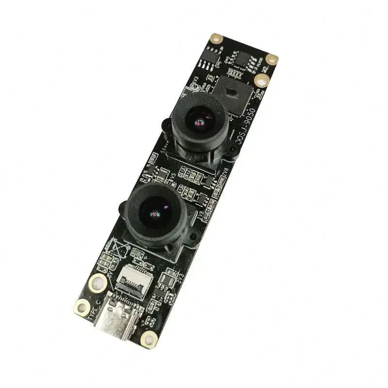 

Dual 1080P OS02G10 with same frame synchronous binocular liveness detection Type-C 4MP module USB