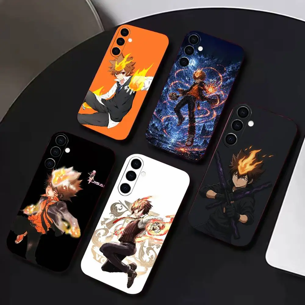 CooL Sawada T-Tsunayoshi  Phone Case Black Soft Silicone TPU For Samsung A72,A51,A70,A71,A53,A52,A73