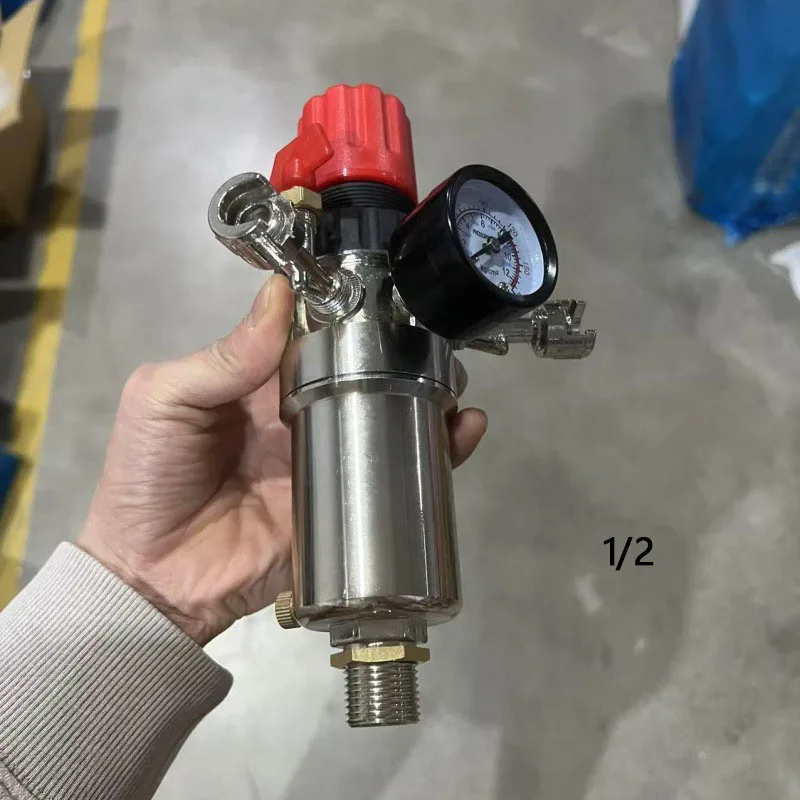 Air Compressor Oil Water Separation Filter Pneumatic Pressure Regulator Air Source Treatment and Regulation