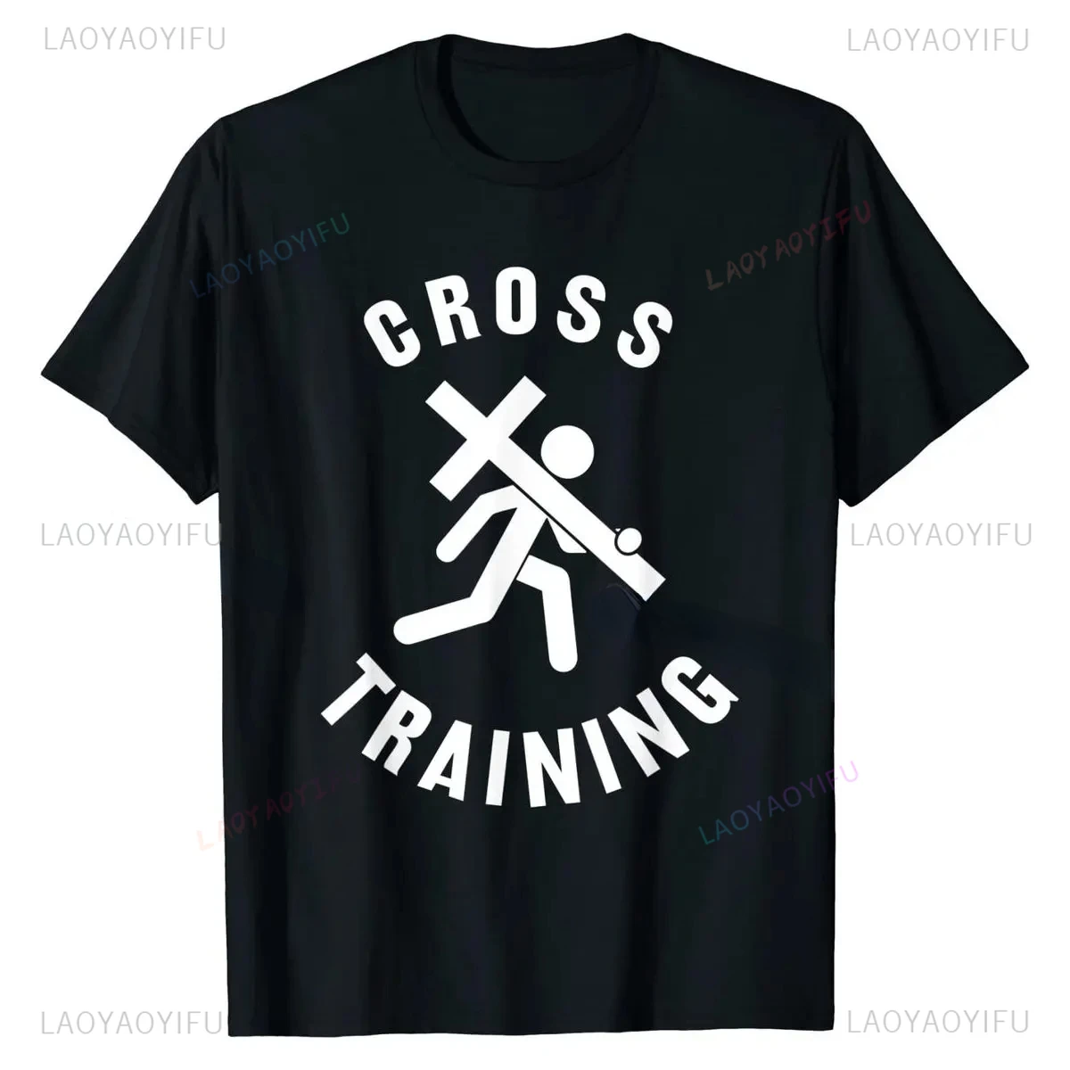 Cross Training Easter Day Christian T-Shirt NormalDesign Tops Shirt Fashion Male T Shirts