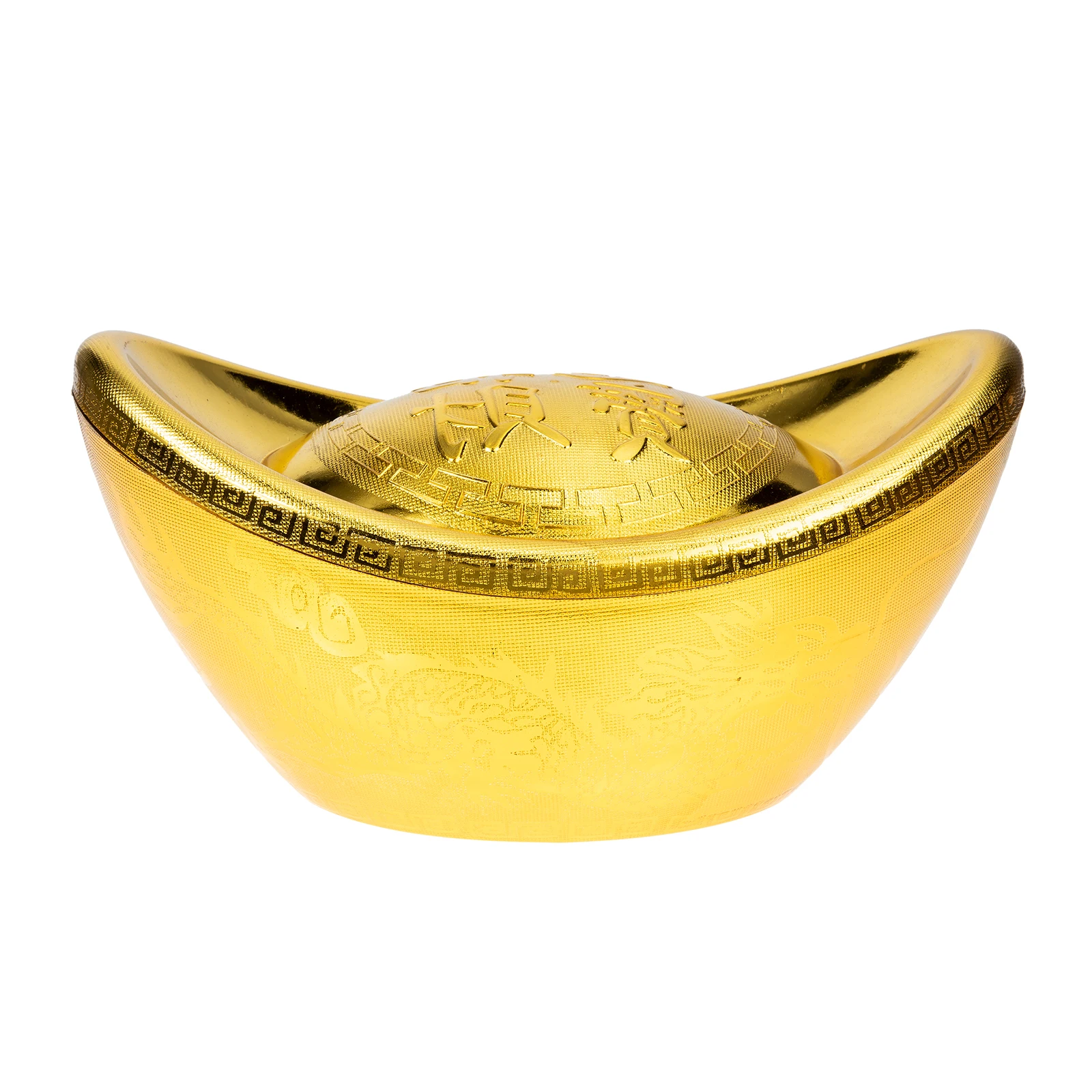

Plastic Gold Ingot for Put Candy Simulation Bars Chinese Decor Golden Ornament Display Ornaments