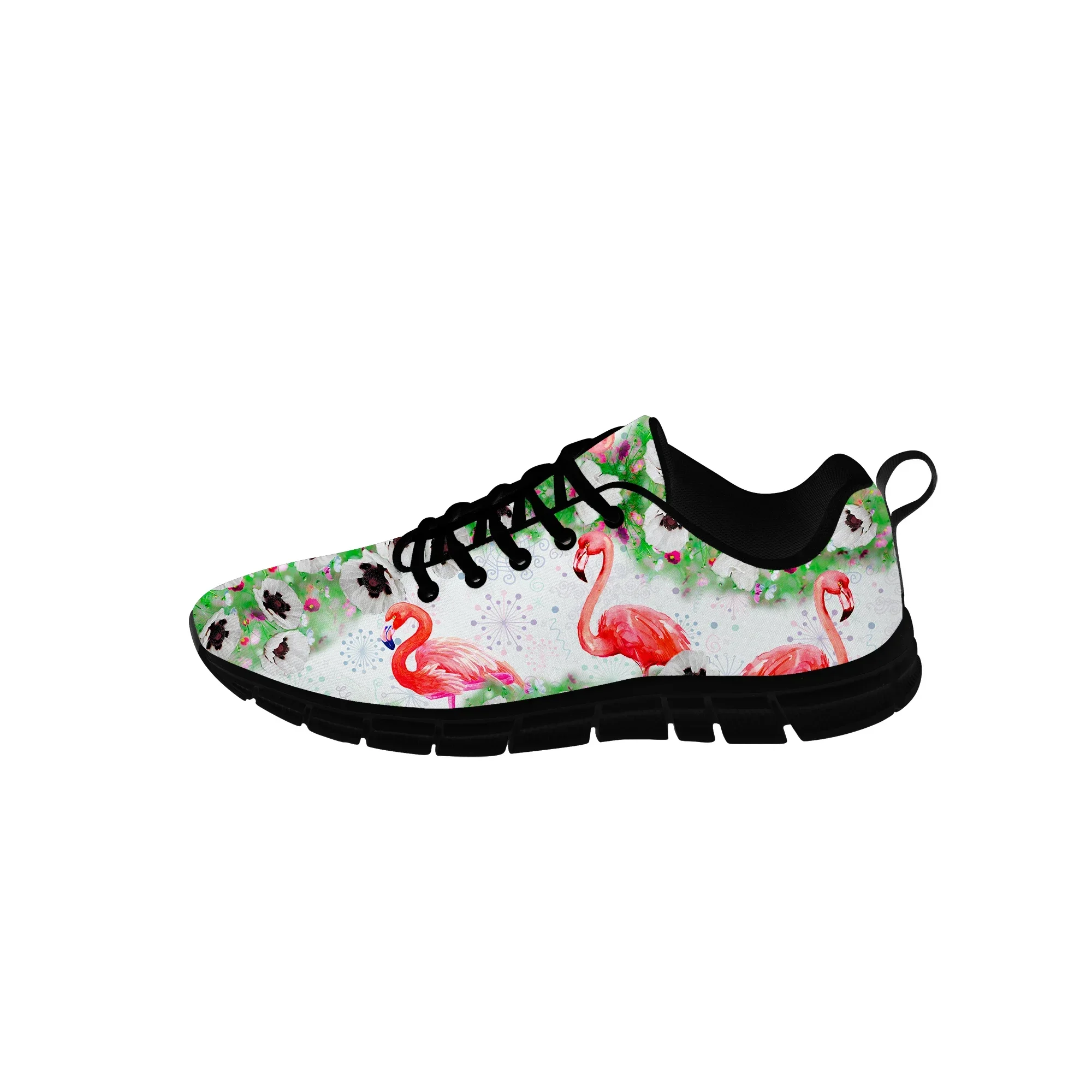 

Низкие кроссовки Flamingo для мужчин, женщин и подростков, повседневная обувь, кроссовки для бега, дышащая легкая обувь с 3D принтом для косплея