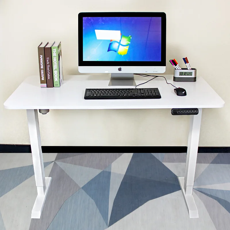 Lifting Computer Desk Single Motor Study Desk Office Training Standing Desk