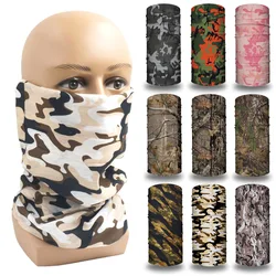 Camouflage Bandana Shemagh Seamless Neck Gaiter Outdoor Cycling Fishing Hiking Balaclava Scarf Headwear Face Shield for Sale