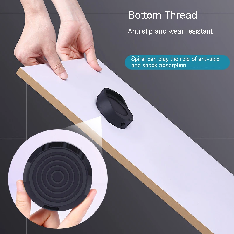 4PCS Anti Vibration Feet Pads Rubber Non-slip Mat Refrigerator Base Dampers Stand Universal Washing Machine Furniture Feet Pads