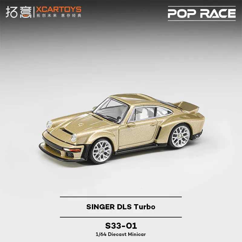 

XCARTOYS POPRACE 1/64 Singer DLs Turbo Cast-pressed Alloy Racing Car Model, Boys' Toy, Adult Collection Decoration Piece.