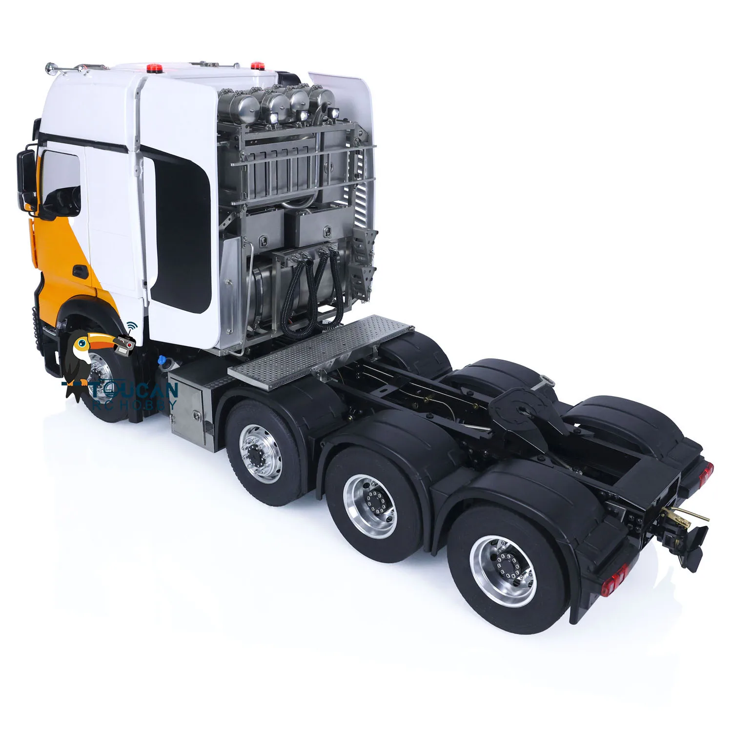 RTR LESU 1/14 RC Metal Tractor Truck for DIY 3363 1851 Car Model Lights Sounds Smoking Unit Radio Control Toy Gift THZH1479