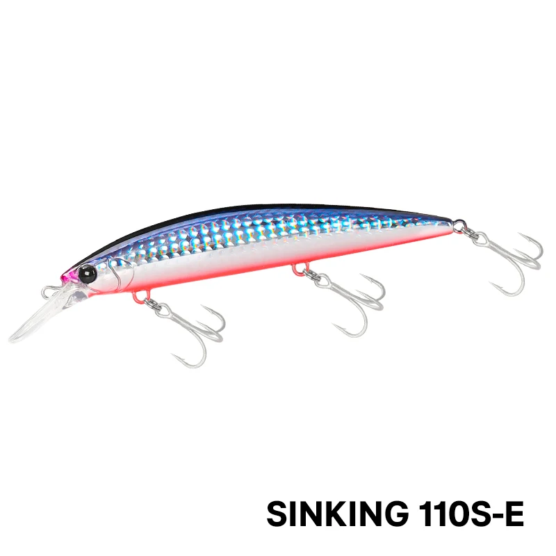 TSURINOYA 110mm 37g Sinking Minnow Max 80m Long Casting Angelköder Meeresangeln Künstlicher harter Köder WIZARD 110S Jerkbait Köder