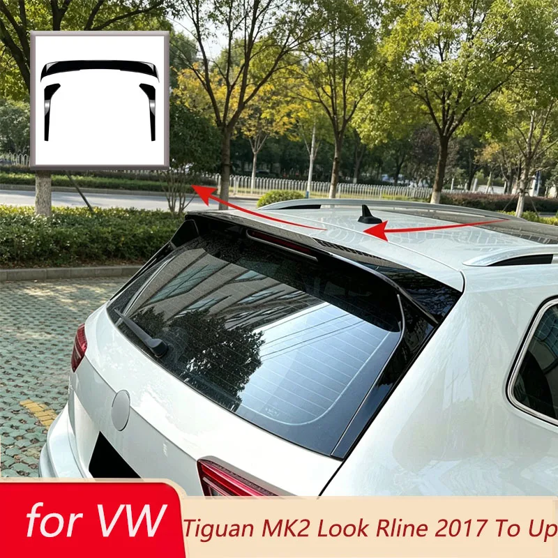 

Rear Side Spoiler for Volkswagen for VW Tiguan MK2 Look Rline 2017 To Up Diffuser Splitter Body Kit Tuning Automobiles Parts