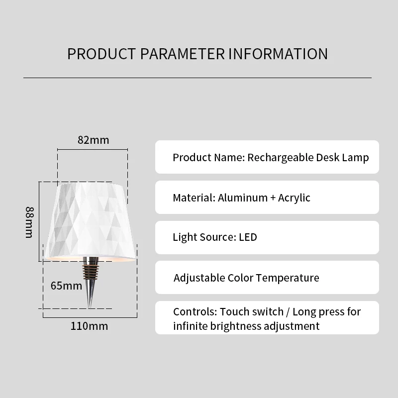 Creative Wine Bottle Stopper Lamp LED Decor Light USB Rechargeable for Bar Restaurant Home Room Decoration Unique Night Light