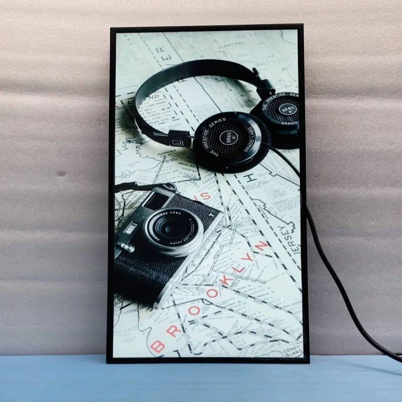 Custom 65 Inch Lcd Wallpaper Screen Ultra Thin Digital Signage High Color Gamut Lcd Advertising Display for Business Promotion