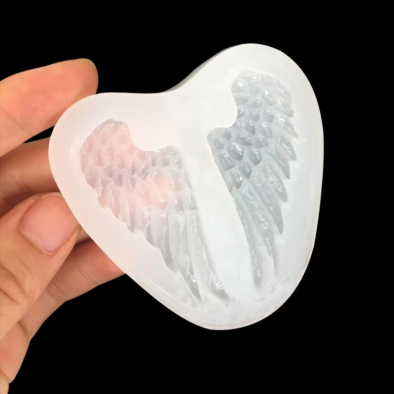 Angel Evil Wings Pendant Resin Casting Mold