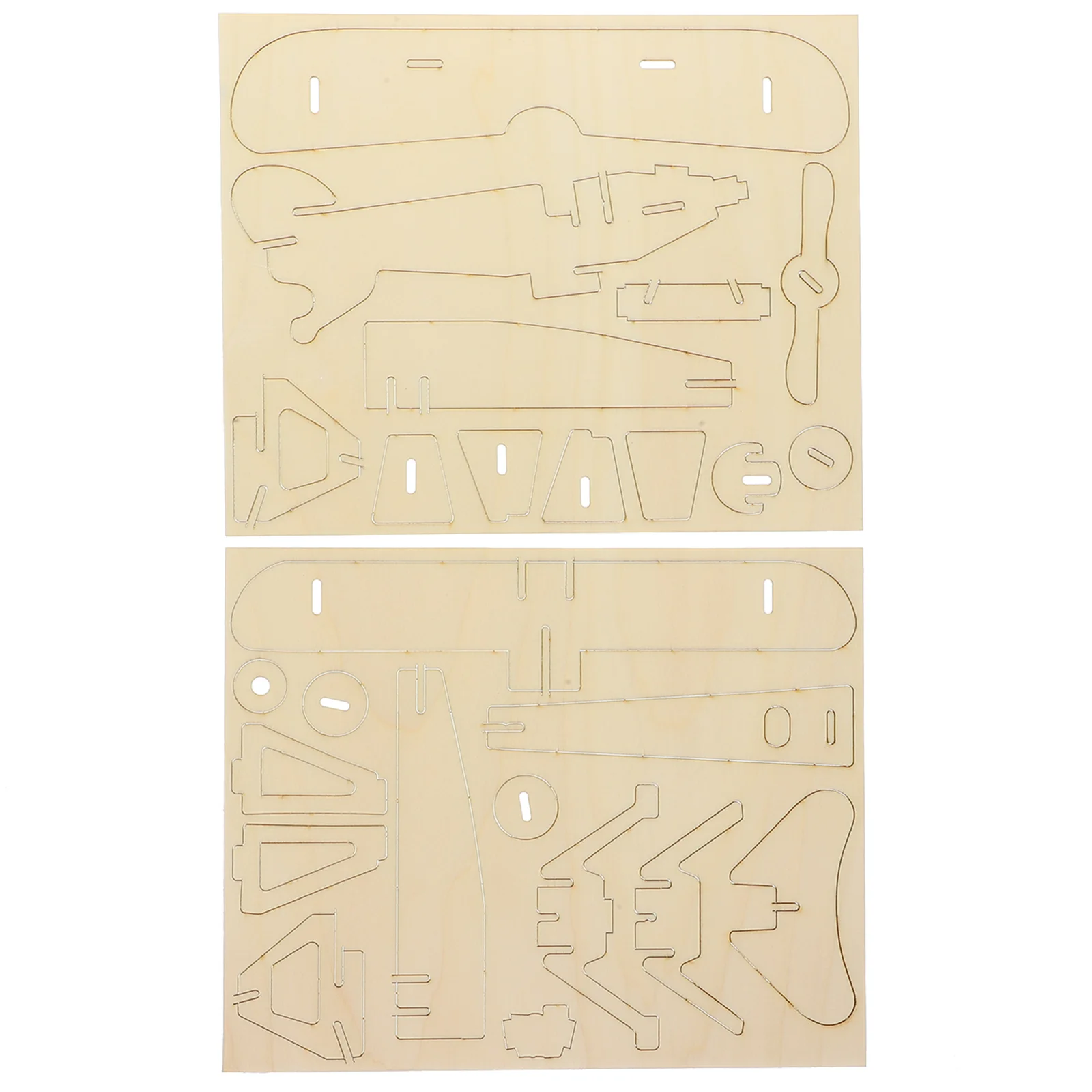 

Material Not Easy to Damage Toy Wooden Plane Model Puzzle Suite Handmade Assemble Bamboo