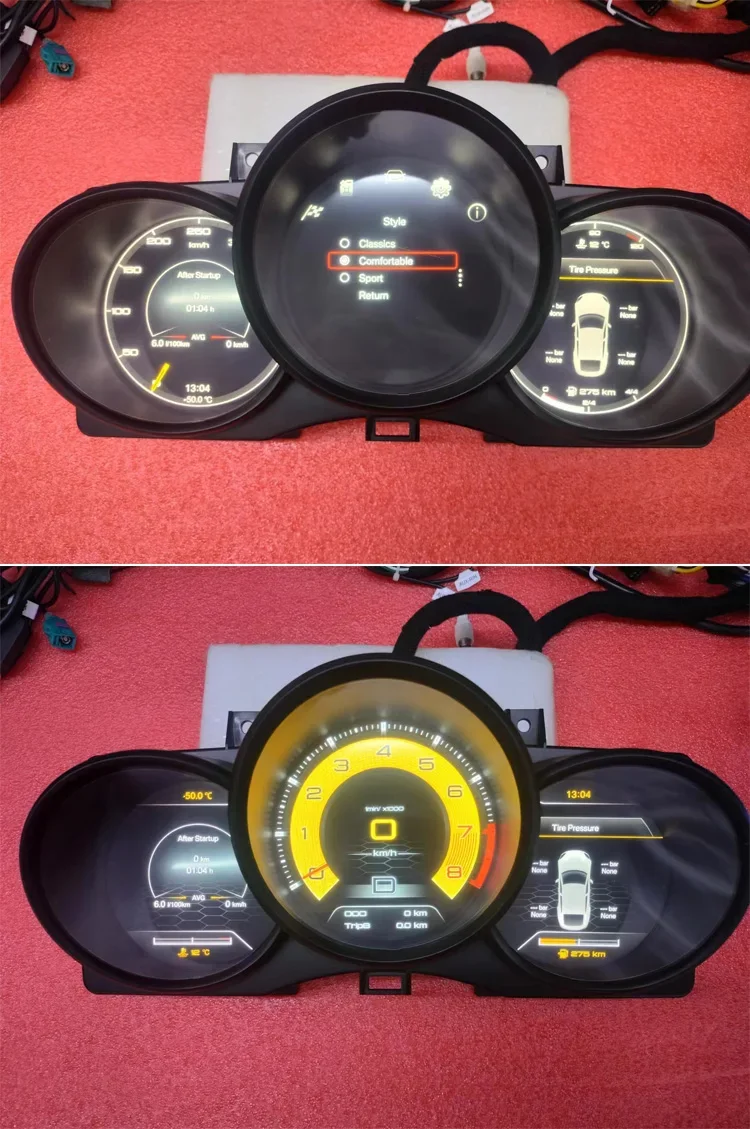 

KANOR Speedometer Cockpit Digital Cluster for Macan 2014-2018 Panel Paper Instruments