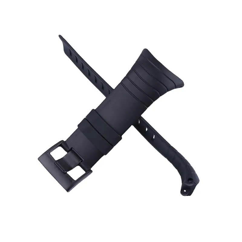 Мужской резиновый ремешок для часов с пряжкой, аксессуары, совместимые с сердечником SUUNTO, силиконовые ремешки для часов, спортивный браслет на открытом воздухе, браслет