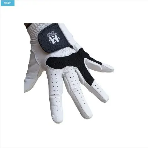 Sheepskin golf men's and women's left and right hand non-slip all-finger gloves off-court gloves