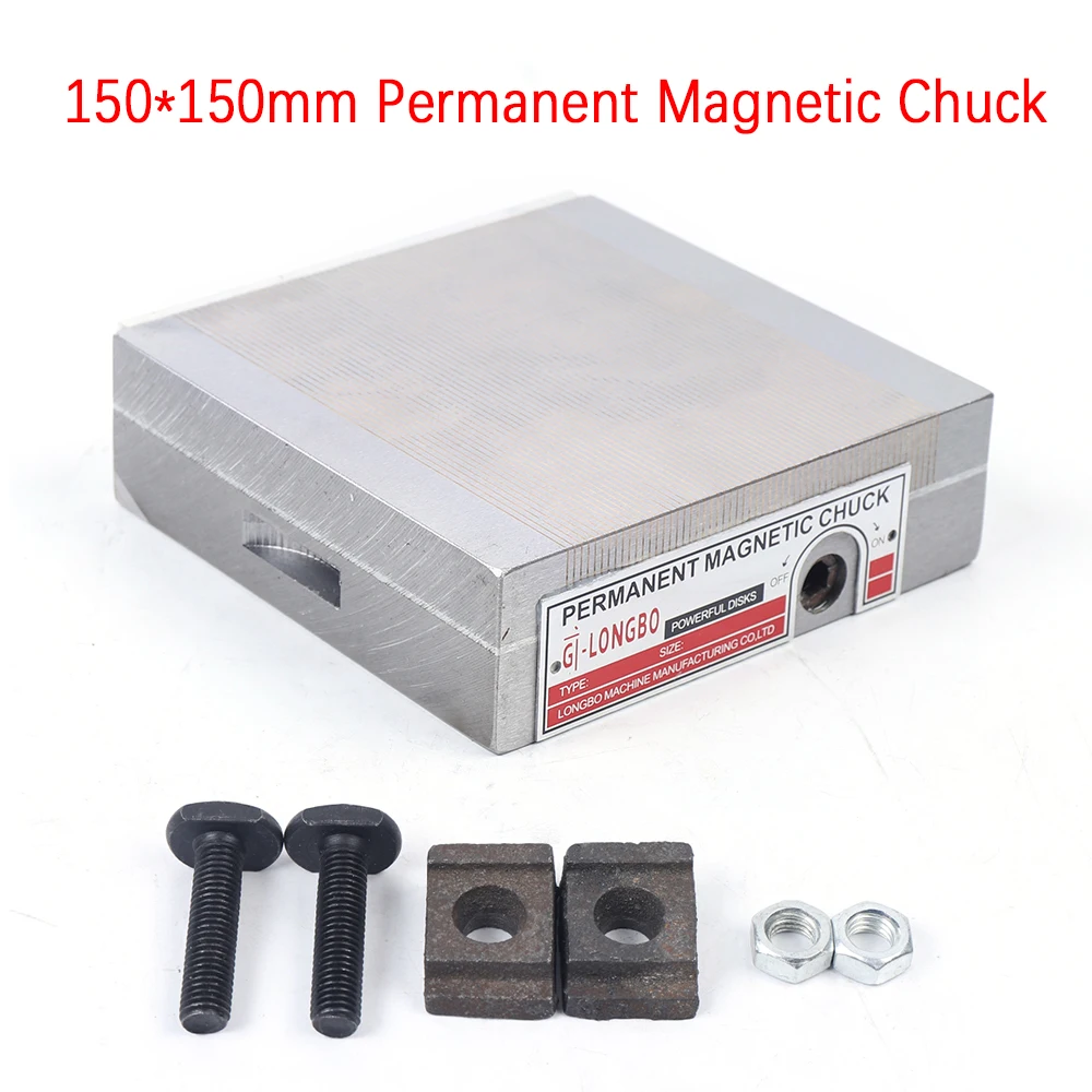 150*150mm USA Fine Pole Magnetic Chuck Machining Workholding Permanent