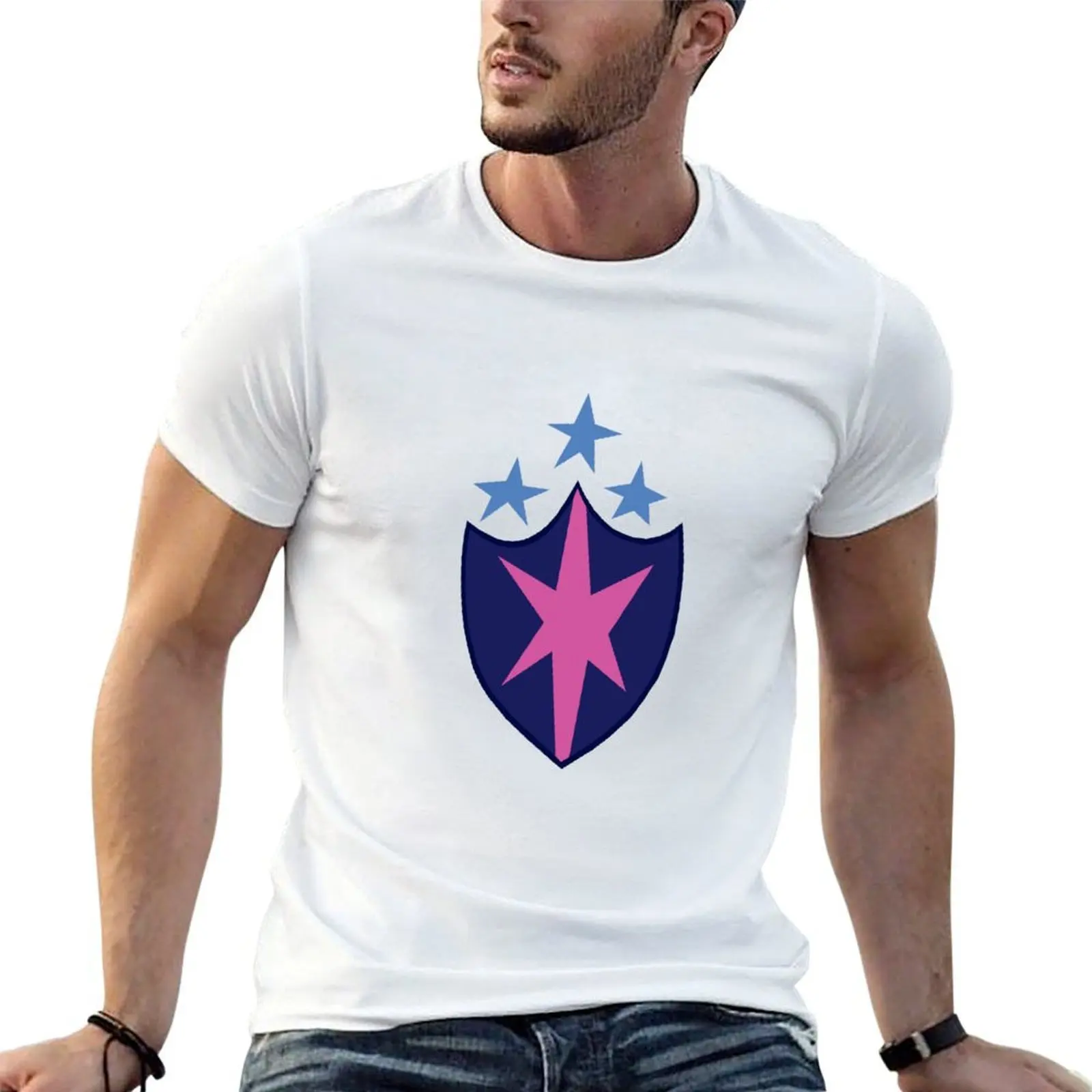 

Shining Armor's Cutie Mark T-Shirt man t shirt summer mens graphic t shirts t shirt man plain T-shirt