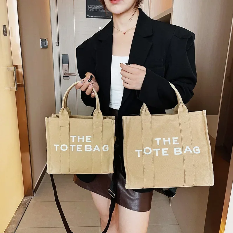 Large Capacity Canvas Handbags Luxury Tote Bags for Women Designer Bag Female Shoulder Bags Purses and Handbags Crossbody Bag