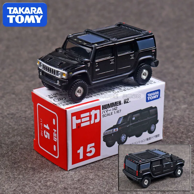 TOMY Hummer H2 รถโลหะผสมDiecasts & Toy Vehiclesรถรุ่นMiniature Scaleรุ่นรถสําหรับเด็ก