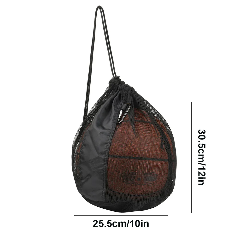 Sport Game Ball Storage Bag Drawstring Sling Back Bag Football Storage Bag for Carrying Basketball Volleyball Soccer Football