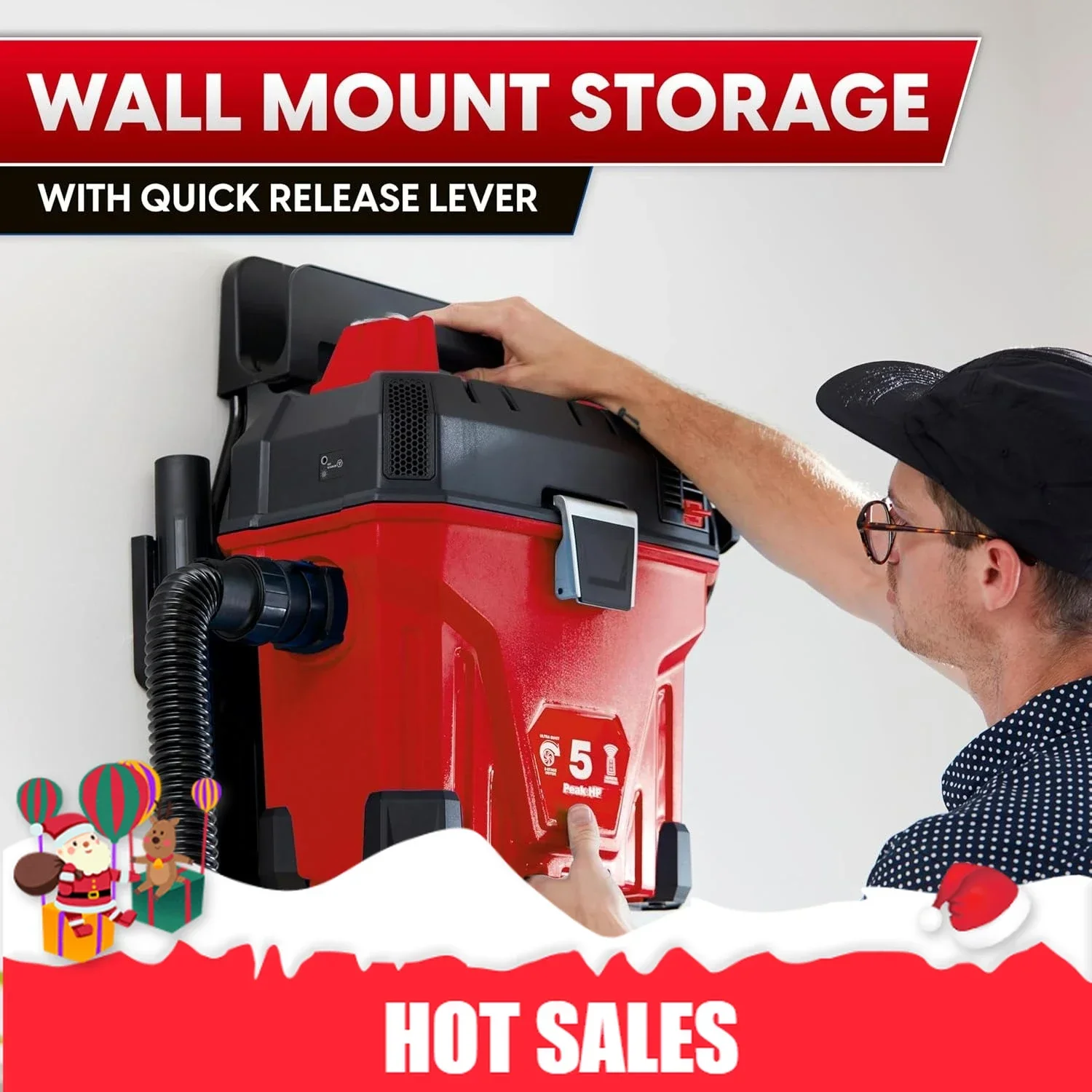 

Hot salesOrganic Modern 5-Gallon* 5 Peak HP† Remote Control Wall Mount Wet/Dry Vac – VWMB508 1101