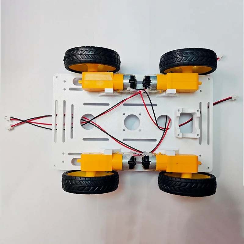 1PCS 4WD Smart Car Line Following MCU 3D Printed Chassis Multifunction Base Robot Kit DIY Creative Maker Handcraft
