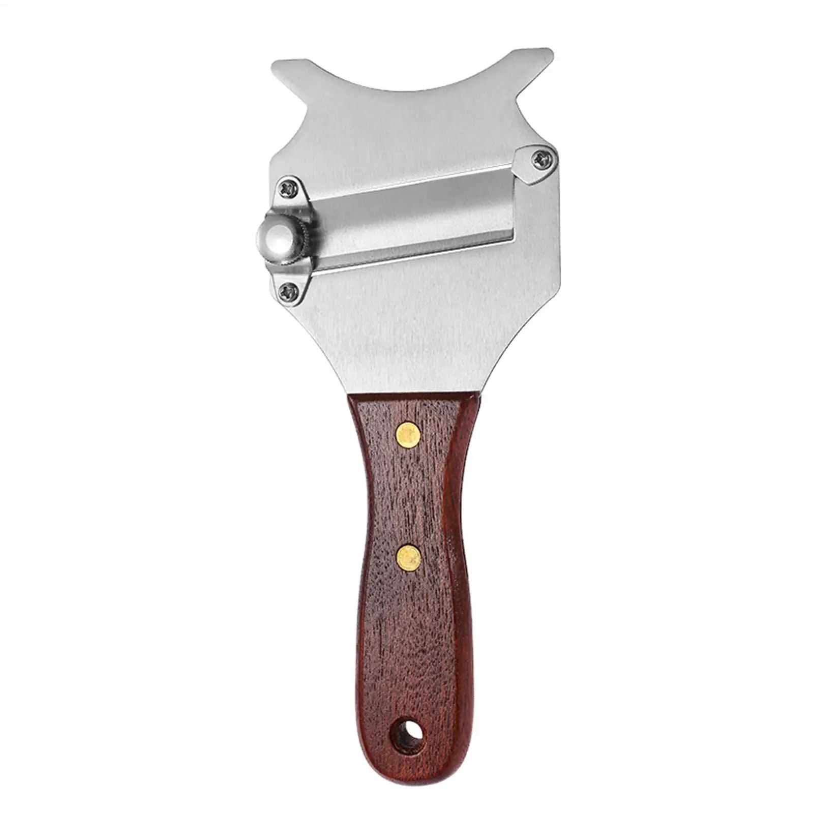 قطاعة الكمأة الاحترافية المصنوعة من الفولاذ المقاوم للصدأ مع شفرة قابلة للتعديل لقطع الكمأة ومكشطة الجبن وماكينة حلاقة الشوكولاتة وقشر الخضار #3