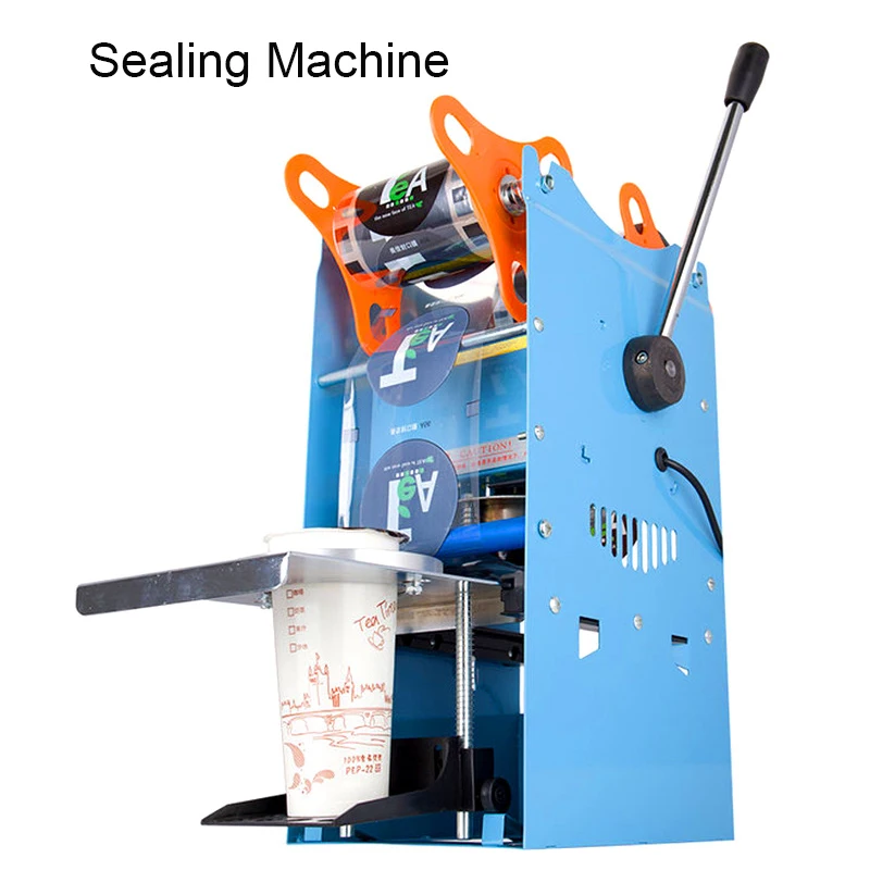 Hand Held Cup Sealing Machine Manual Cup Sealer Bubble Tea Machine Comercial Closure Packaging Tool Bubble Tea Sealer