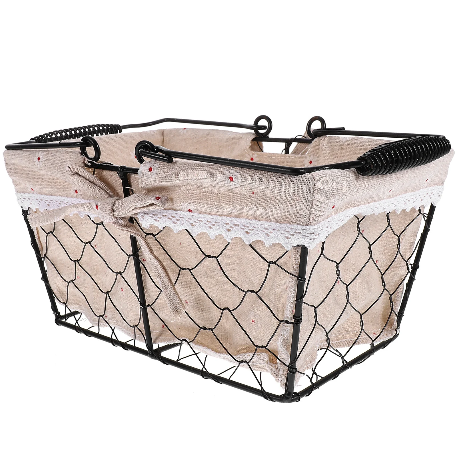 

Home Storage Basket Heavy Duty Iron Egg Container Breathable Design for Eggs Garlic Ginger Desktop Organizer Household