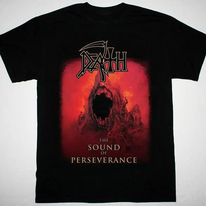 DEATH band THE SOUND OF PERSEVERANCE T-shirt noir à manches courtes S-5Xl