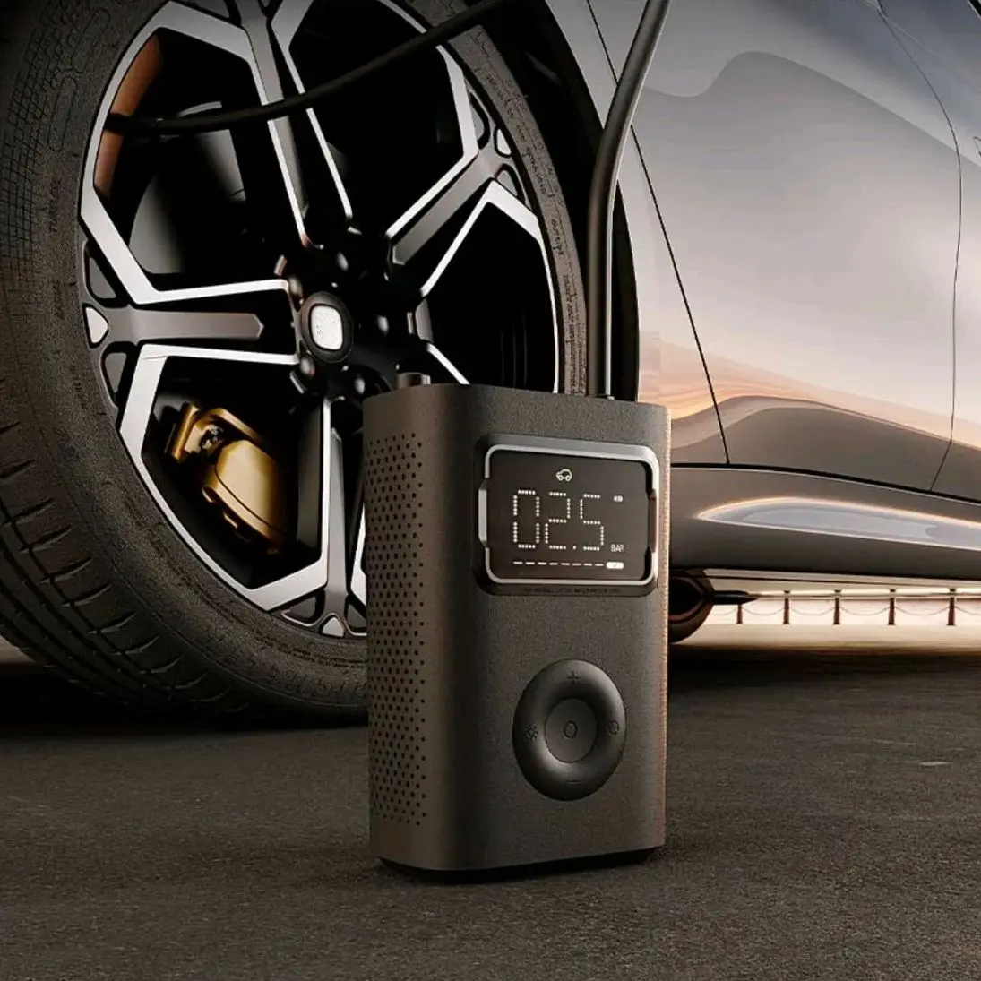 Car Multi Functions Tire Air Pump Motorcycle Bicycle Ball Air Pump for Xiaomi Su7 YU7 for XIAOMI SU7 SU YU 7 Su 7 Yu7 YU7