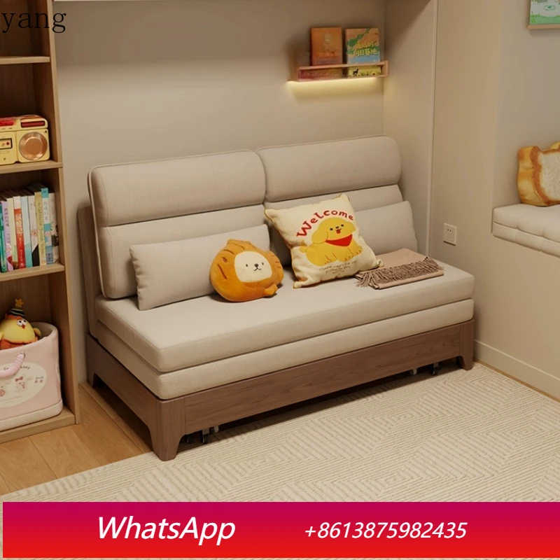 

LTT Sofa Bed Folding Integrated Dual-purpose Small Apartment Detachable and Washable Balcony Single Retractable Bed