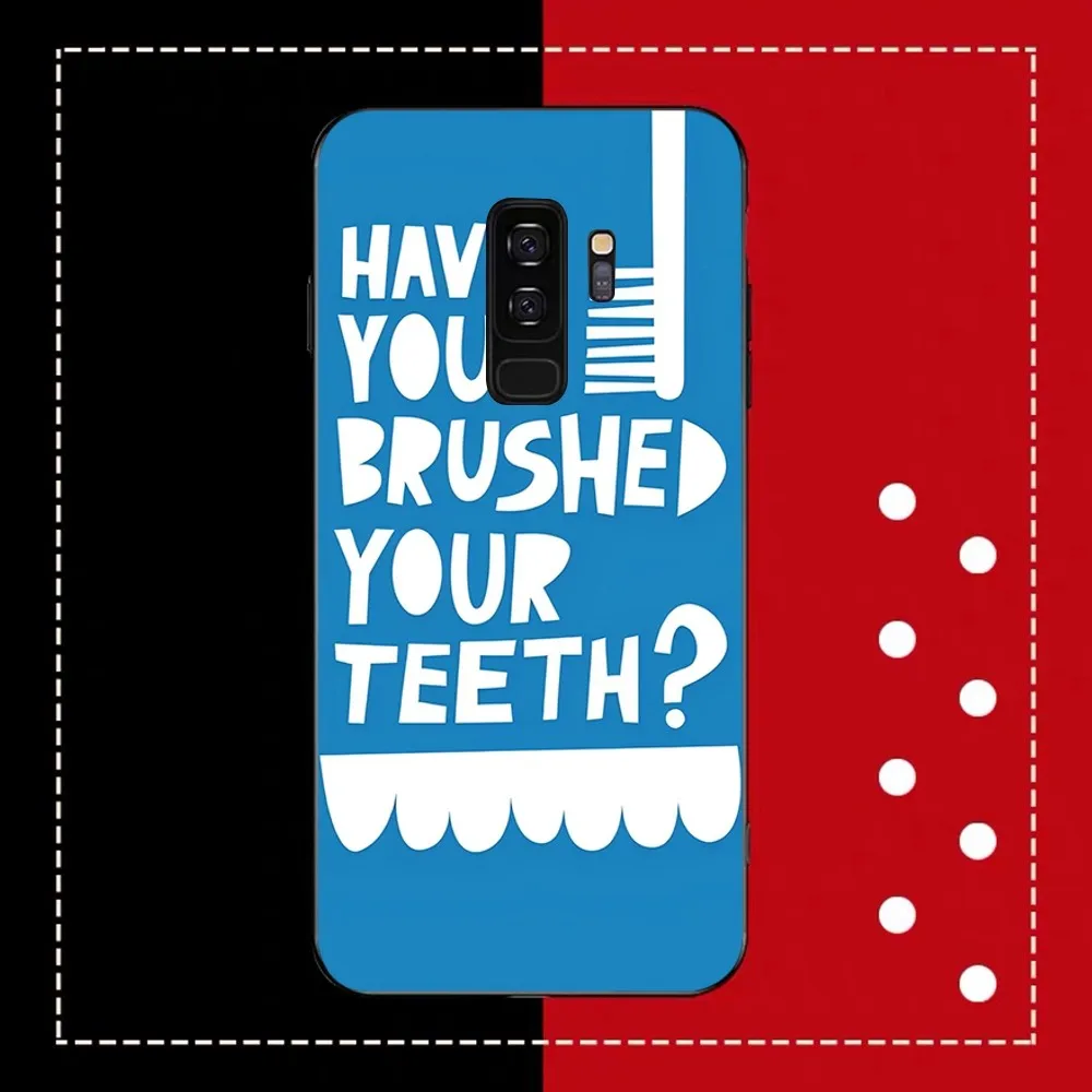 Dentist Dental Crowned Teeth Phone Case For Samsung Note 8 9 10 20 pro plus lite M 10 11 20 30 21 31 51 A 21 22 42 02 03