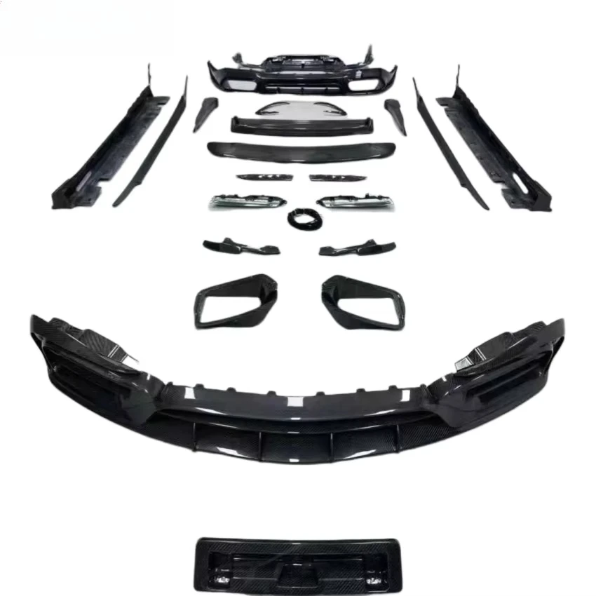High Quality Dry Carbon Fiber Small Bracket Kit for  GT50 GT53 Upgrade GT63 Topcar Model