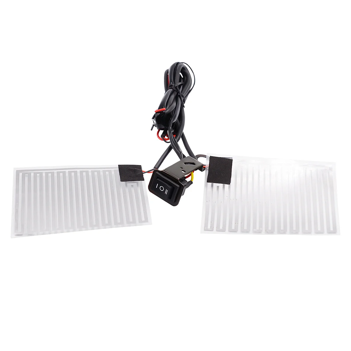 

Electric Handlebar Pad 12V Motorcycle Handle Kit Fast Heating Pet Metal Film Three-Speed Adjustable No Drill Installation